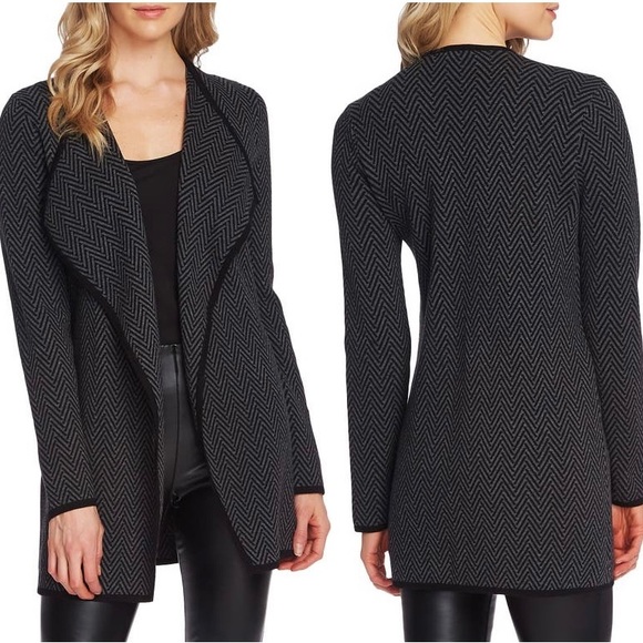 NWOT Vince Camuto drape front sweater - Picture 2 of 2